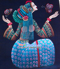 Batik Hanging-Chinese Beauty 4