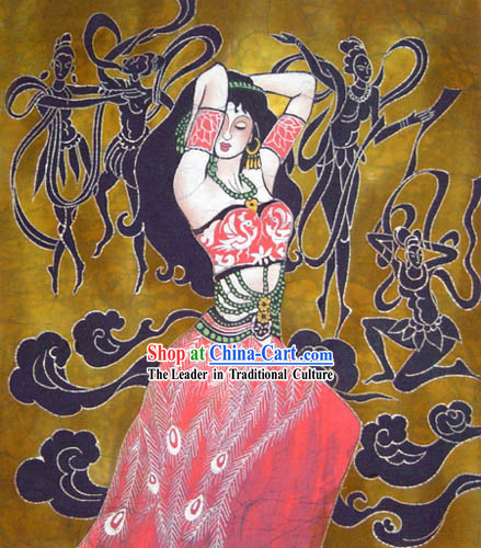 Chinese Batik Hanging-Ancient Dream