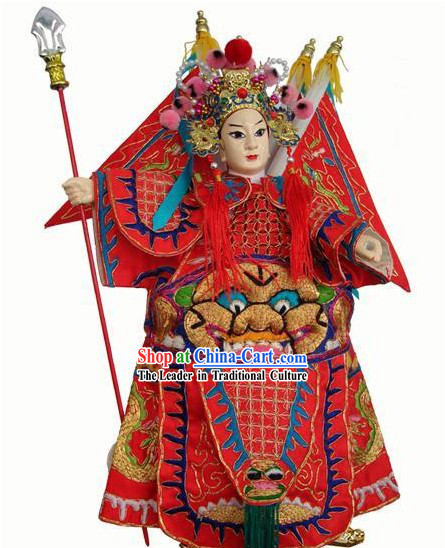 Chinese Classic Original Hand Puppet Handicraft - Ma Chao