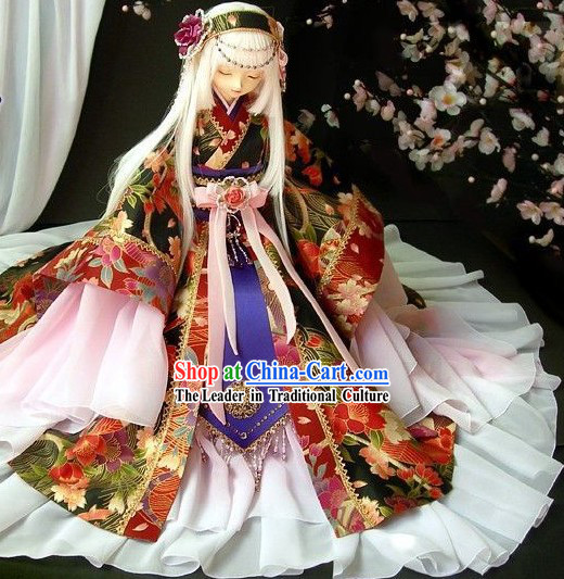 Japanese Princess Costumes Complete Set