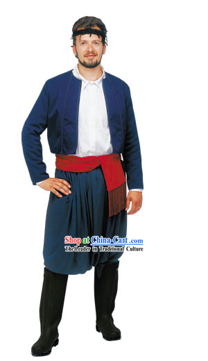 Cretan Male Traditional Greek Costume