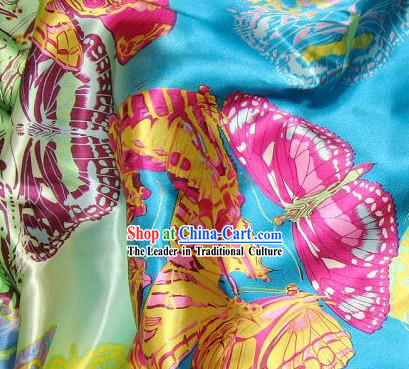 Chinese Butterfly Silk Fabric