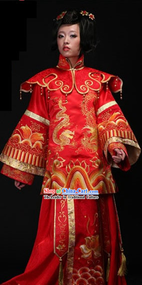 Chinese Classic Wedding Dress for Brides