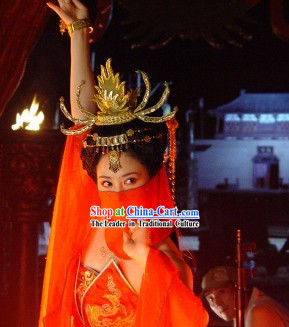 Handmade Dunhuang Dance Headpiece Set