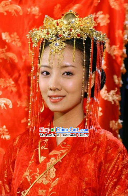 Ancient China Women's Bridal Wedding Hair Jewelry