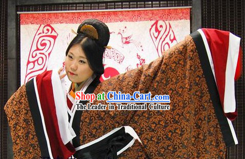 Han Chinese Palace Dance Clothing Quju Garment for Women