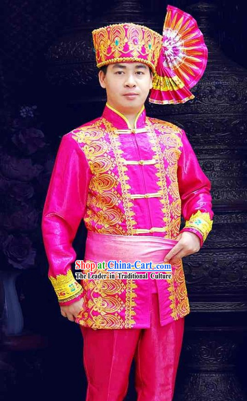 Traditional Thailand Clothing Set for Men