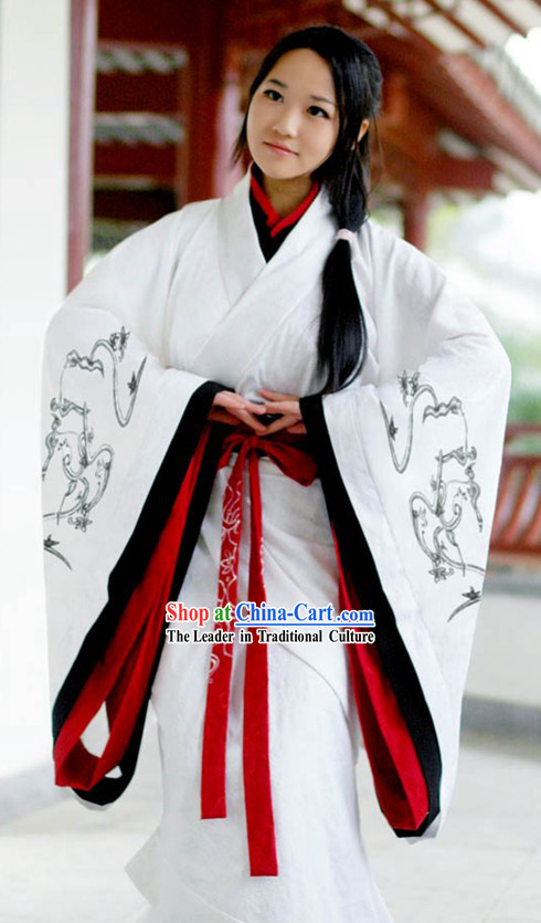 Traditional Chinese Female Hanfu Full Set