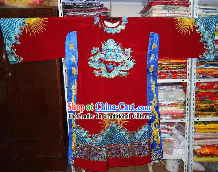 Chinese Opera Prime Minister Dragon Robe Costumes