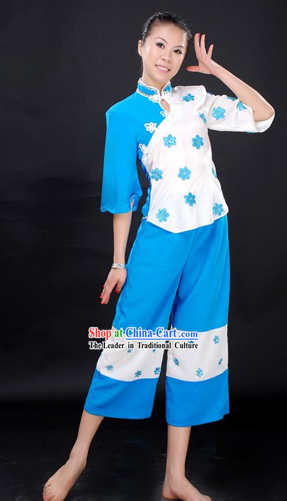 Chinese Fan Dance Costumes