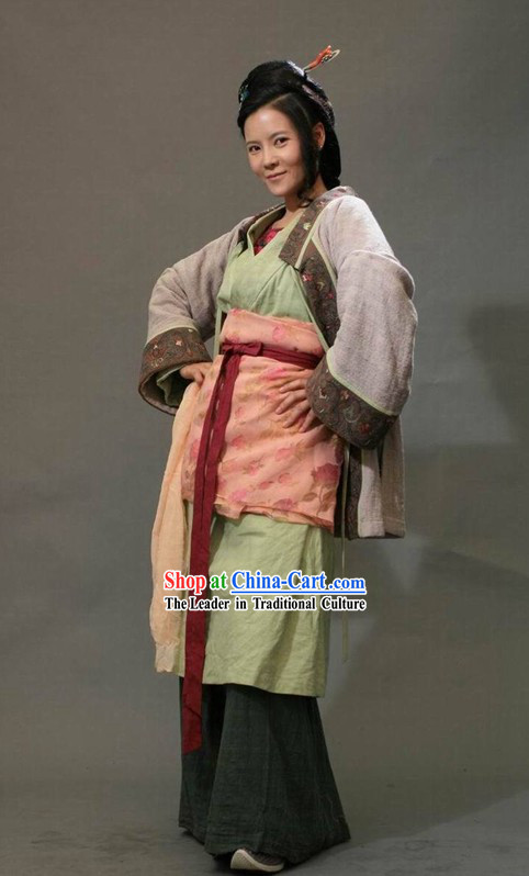 Water Margin Opera Sun Er Niang Women Heroine Costumes