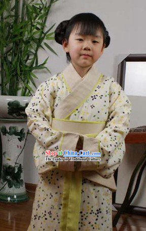 Standard Chinese Hanfu Clothing for Kids