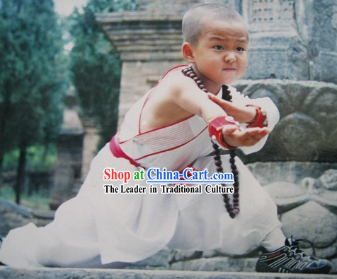 Ancient Chinese Shaolin Martial Arts Costumes for Kids