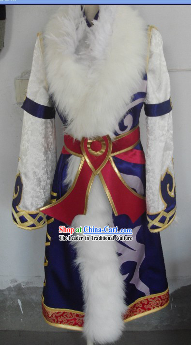 Ancient Chinese Halloween Swordsman Costume for Men