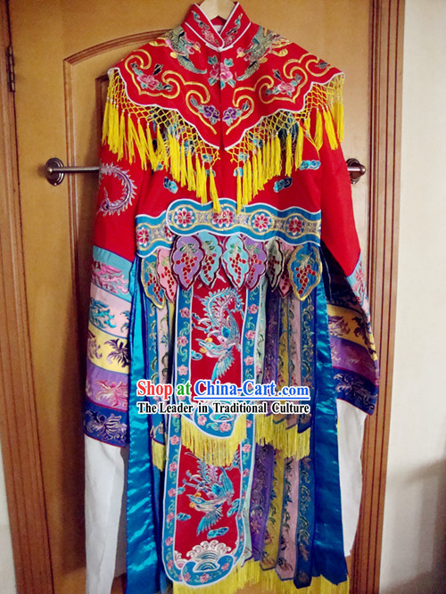 The Drunken Beauty Yang Guifei Embroidered Phoenix Robe for Women