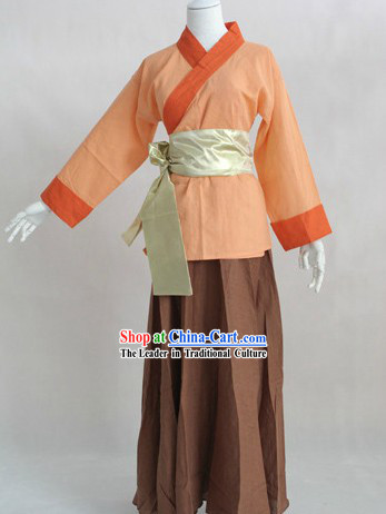 Ancient Chinese Waiter Costume