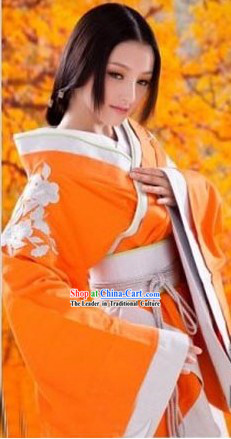 Ancient Chinese Hanfu Female Costume Complete Set