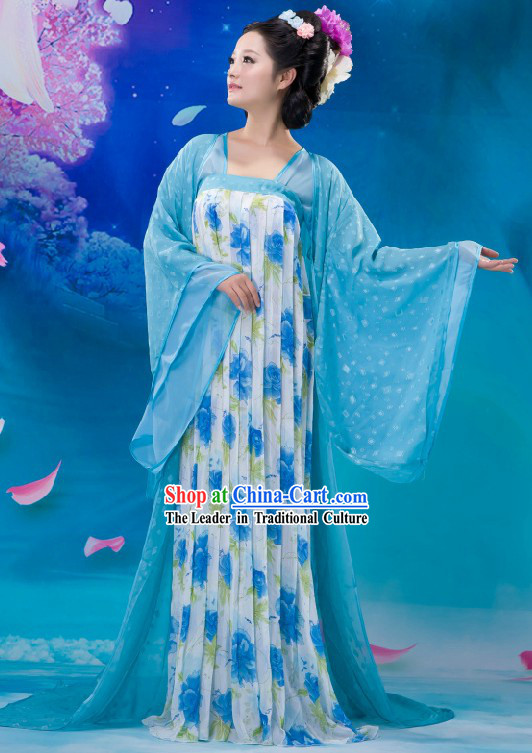 Ancient Chinese Tang Dynasty Palace Lady Costume