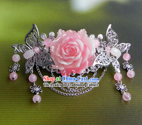 Traditional Chinese Handmade Flower Hairpin