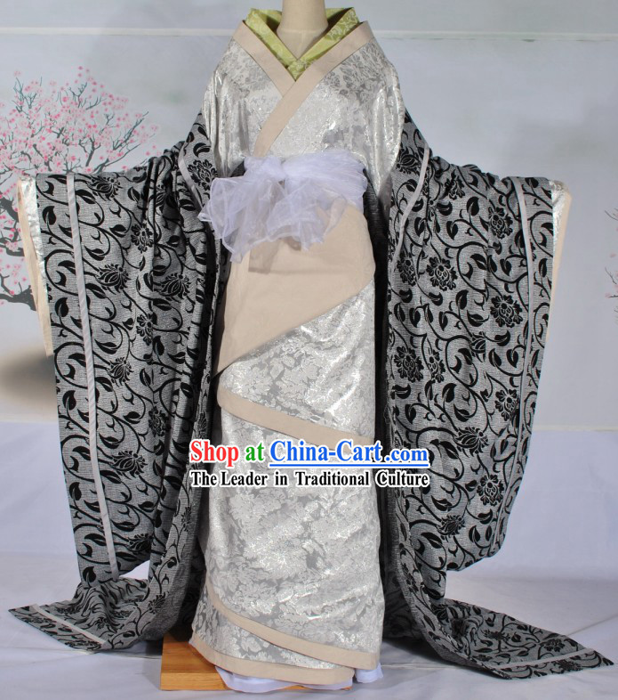 Ancient Chinese Palace Empress Clothing Complete Set for Women