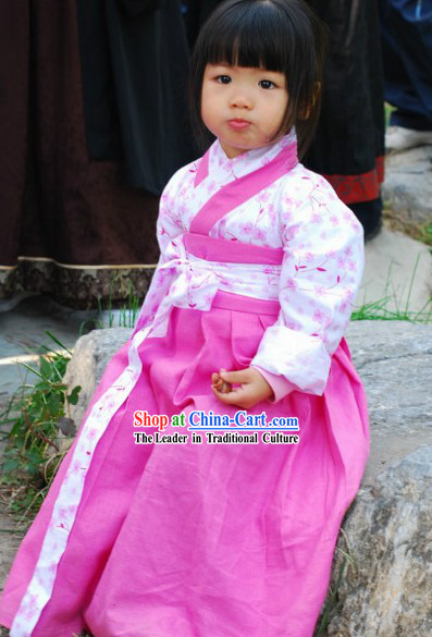 Ancient Chinese Han Clothing for Kids