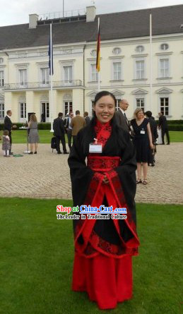 Traditional Chinese Ceremony Hanfu Clothing for Lady