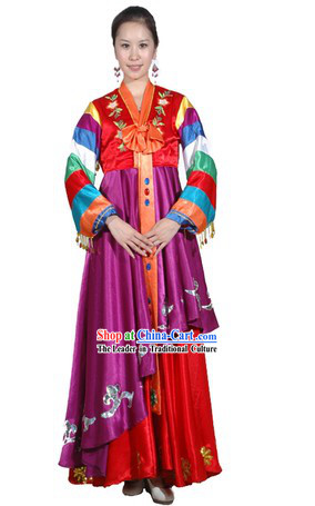 Korean Minority Dance Costumes for Women