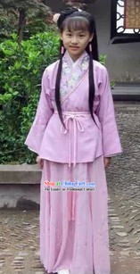 Ancient Chinese Hanfu Clothes for Kids