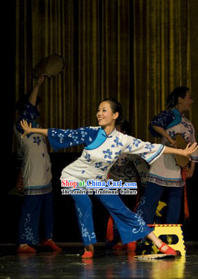 Traditional Chinese Grandmother Costume for Women