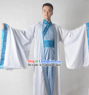 Traditional Ancient Chinese Poet Li Bai Hanfu Clothes for Men