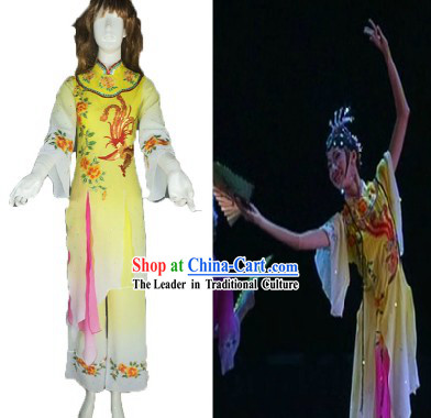 Traditional Chinese Phoenix Mandarin Dance Costumes for Women