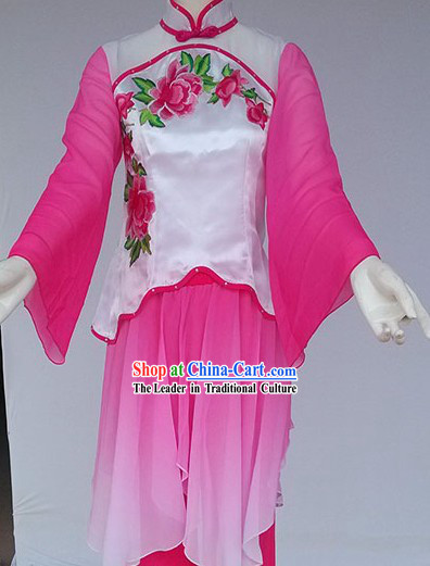 New Style Chinese Yangge Dance Costumes