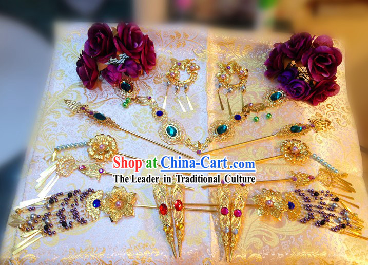 Ancient Chinese Princess Hair Accessories Complete Set