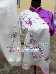 Traditional Chinese Short Sleeve Kung Fu Southern Fist Uniforms