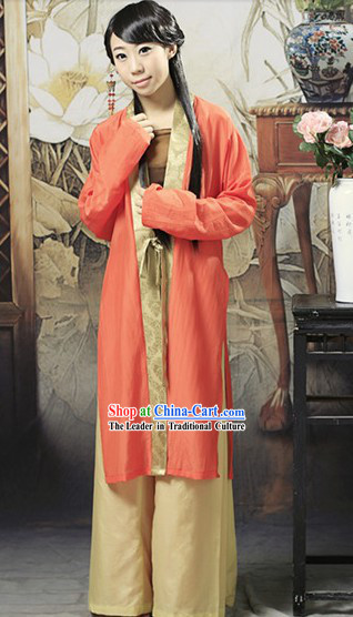 Ancient Chinese Hanfu Female Clothing for Ladies