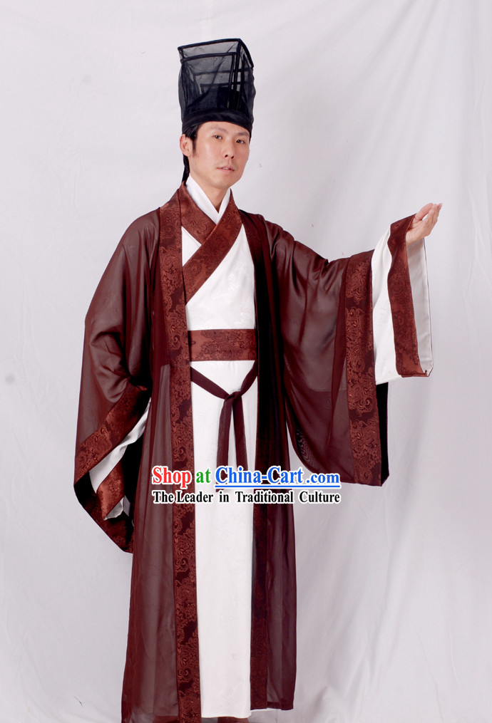 Ancient Chinese Han Dynasty Clothes Complete Set