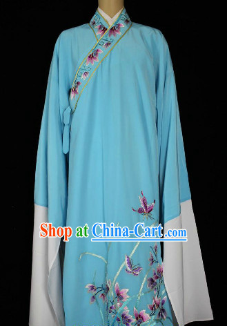 Chinese Ancient Long Sleeves Embroidery Clothing for Boys