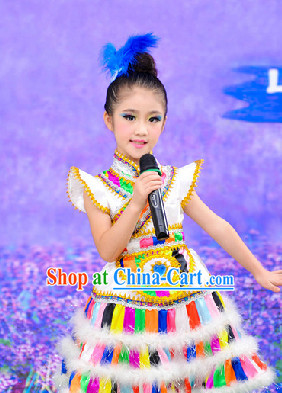 Tibetan Dance Costumes for Kids