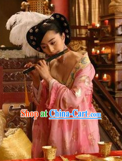 Yang Guifei Tang Empress Hair Accessories and Wig