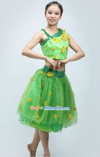 Sunflower Dancing Costumes for Women