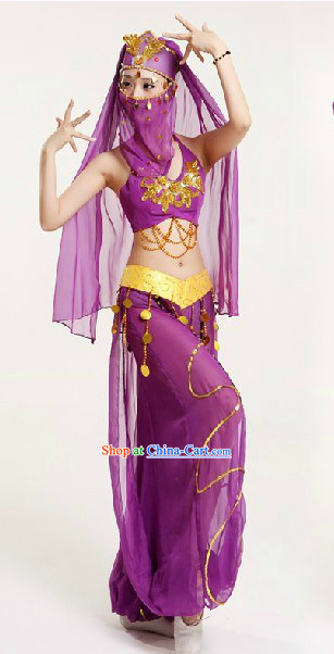 Professional Custom Make Stage Performance Indian Dancing Costumes