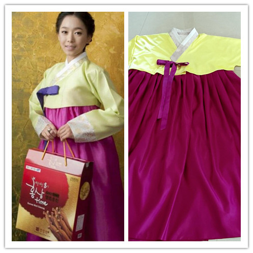Custom Korean Bride Hanbok traditional wedding costume
