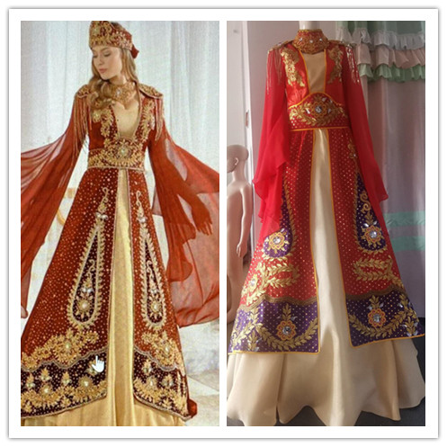 Custom Turkish Bride Dress traditional wedding gown