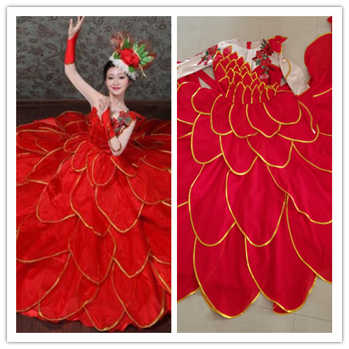 Custom dance costumes for opening ceremony performance