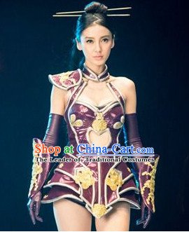 Asian Fairy Cosplay Halloween Costumes and Hair Accessories Complete Set