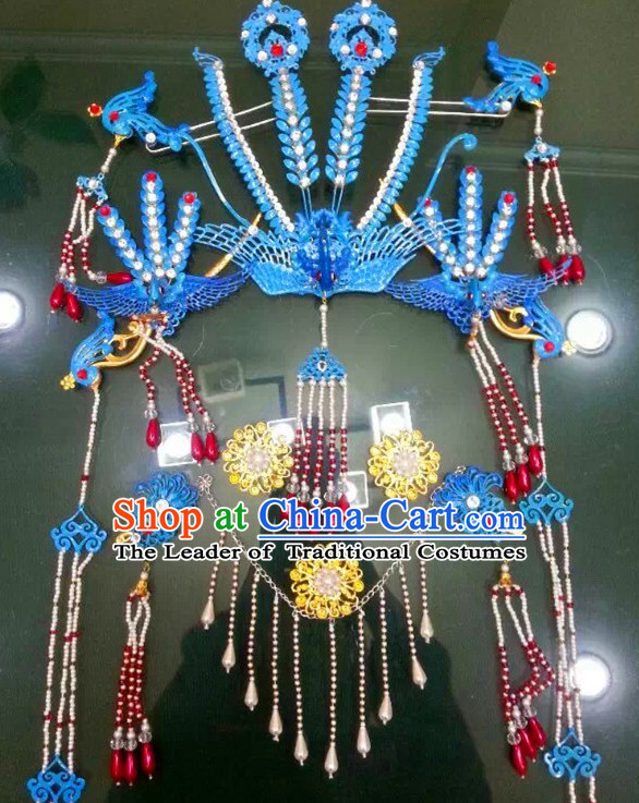 Ancient Chinese Phoenix Queen Hair Jewelry