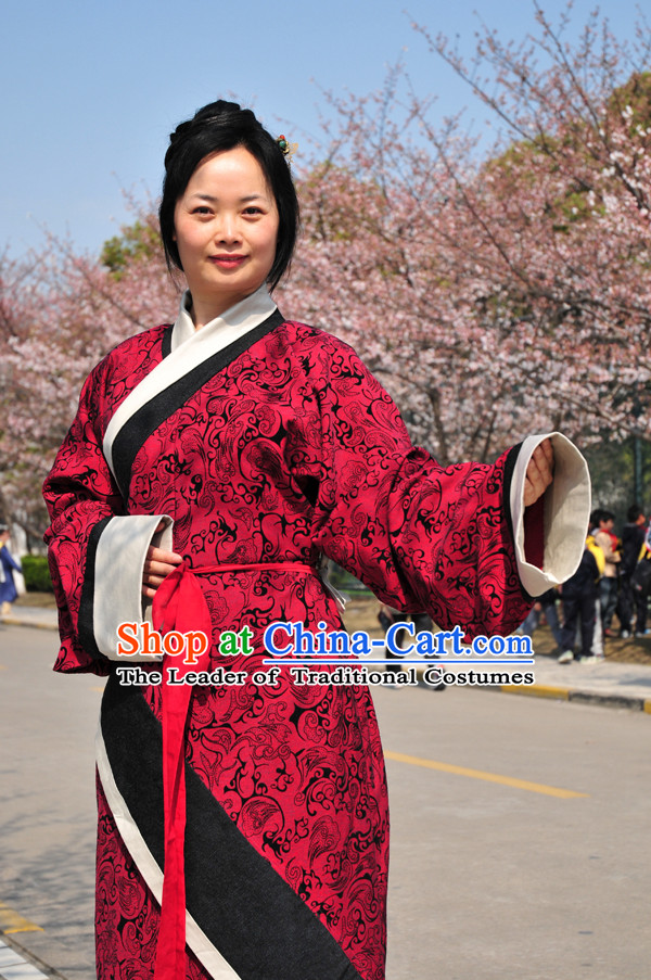 Chinese Noblewoman Han Fu Costumes Dresses online Designer Halloween Costume Wedding Gowns Dance Costumes Superhero Costumes Cosplay for Women