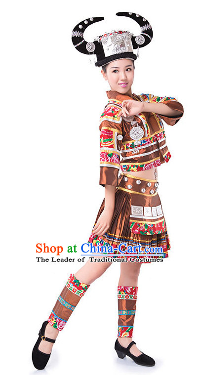 Chinese Folk Minoirty Dance Costume Wholesale Clothing Discount Dance Costumes Dancewear Supply for Women