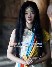 Xia Dynasty Priest Headwear Hair Accessories Hair Jewelry for Girls