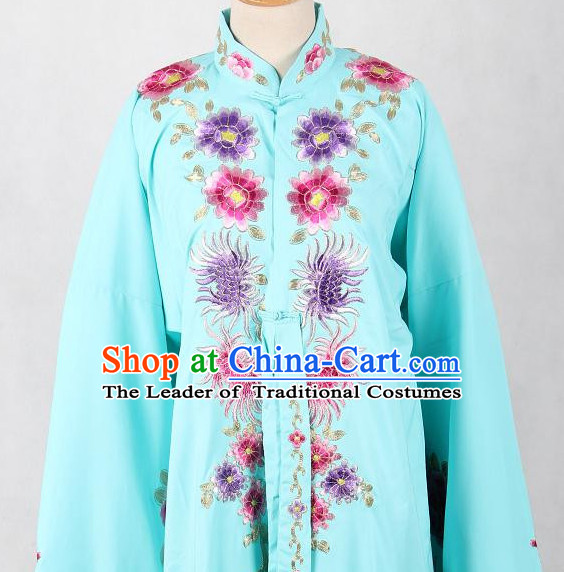 Chinese Opera Classic Mandarin Collar Costumes Chinese Costume Dress Wear Outfits Suits for Women